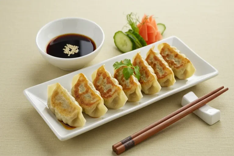 Delicious Homemade Gyozas: Crispy, Juicy & Full of Flavor!
