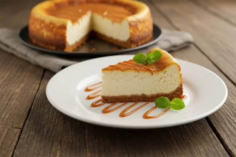 Tarta de queso al horno